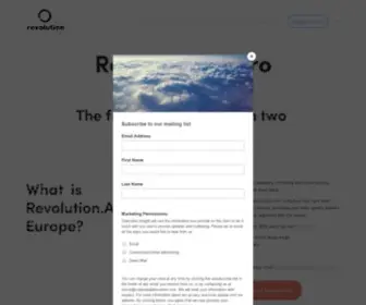 Revolution.aero(The future of flight) Screenshot
