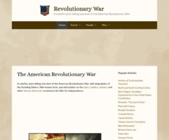 Revolutionary-War.net(The American Revolutionary War) Screenshot