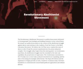 Revolutionaryabolition.org(Revolutionaryabolition) Screenshot