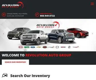 Revolutionautogroup.ca(Revolutionautogroup) Screenshot