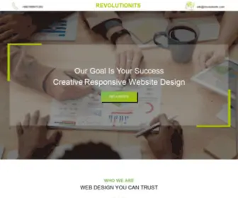 Revolutionits.com(Web Design & Web Development) Screenshot