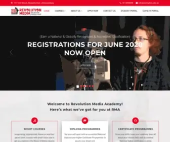Revolutionmusicacademy.co.za(Leader in Music & Media Education) Screenshot