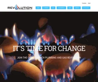 Revolutionplumbing.co.nz(Revolution Plumbing and Gas) Screenshot