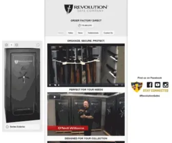 Revolutionsafes.com(Revolution Safes) Screenshot