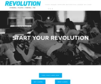 Revolutionsantamonica.com(REVOLUTION FITNESS) Screenshot