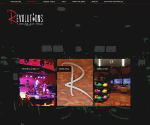 Revolutionsbowl.com(Revolutions) Screenshot