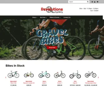 Revolutionscyclery.com(Revolutions) Screenshot