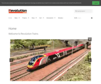 Revolutiontrains.com(Revolution Trains) Screenshot