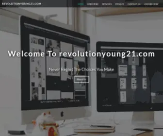 Revolutionyoung21.com(Revolutionyoung 21) Screenshot