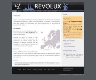 Revolux.net(S.àR.L) Screenshot