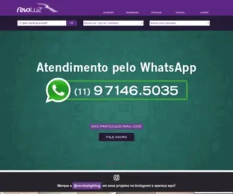 Revoluz.com.br(Iluminação) Screenshot