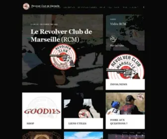 Revolver-Club.com(Revolver Club de Marseille) Screenshot