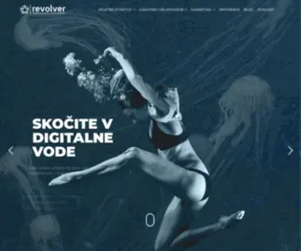 Revolver.si(Agencija Revolver nudi kreativne rešitve po meri) Screenshot