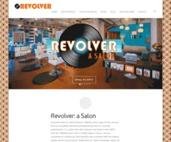 Revolversalondenver.com(Denver, CO) Screenshot