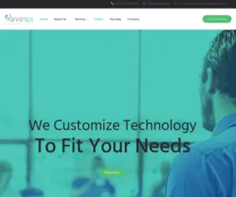 Revotips.com(Cyber Security and Digital Transformation Consultants) Screenshot