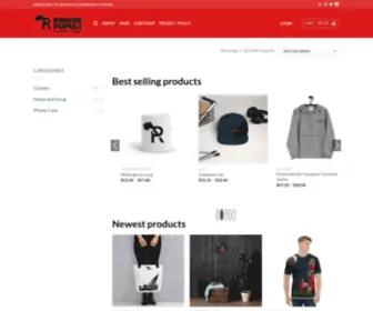 RevPop.shop(Revolution Populi Community Merchandise Store My title) Screenshot