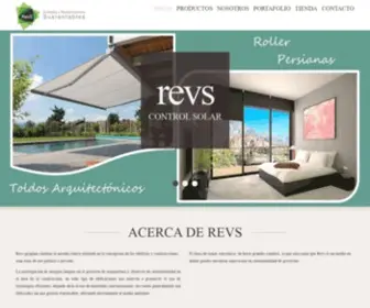 Revs.cl(Gran variedad de revestimientos y terminaciones para la construcción) Screenshot