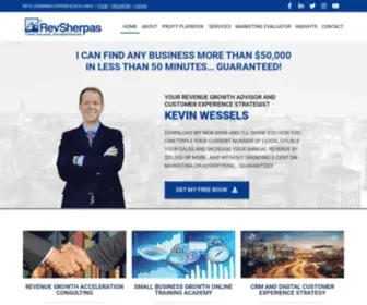 Revsherpas.com(Revenue Growth Acceleration Consulting) Screenshot