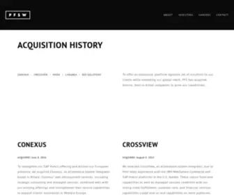Revsolutionsinc.com(PFS Corporate Acquisitions) Screenshot