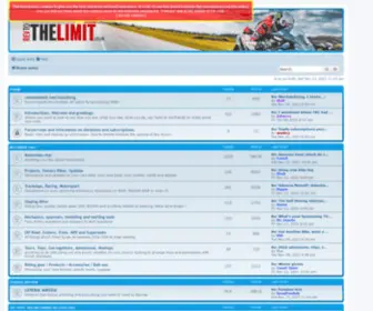 Revtothelimit.co.uk(Motorbike forum) Screenshot