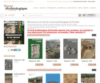 Revue-Archeologique-Picardie.fr(Archéologie) Screenshot