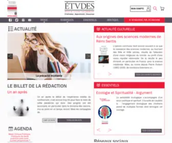 Revue-Etudes.com(Revue Etudes) Screenshot