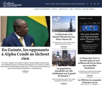 Revue-Internationale.com(Presse) Screenshot