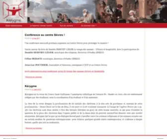 Revue-Kerygme.fr(Kérygme) Screenshot