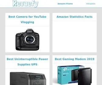 Revuefy.com(Product Reviews) Screenshot