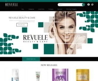 Revuele.eu(Revuele Beauty & Care) Screenshot