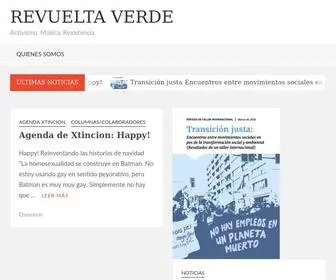 Revueltaverde.org(Revuelta Verde) Screenshot