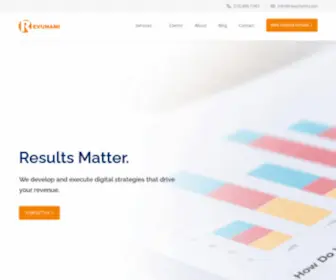 Revunami.com(Strategy that drives revenue and results) Screenshot