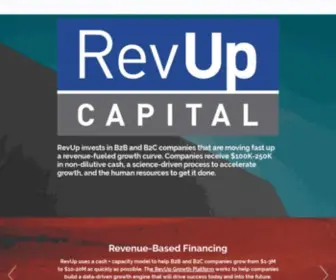 Revupfund.com(Non-Dilutive Funding For Early Stage Companies) Screenshot