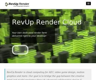 Revuprender.com(RevUp Render) Screenshot