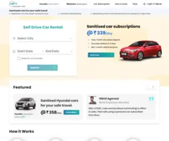 Revv.co.in(Self Drive Car Rental) Screenshot