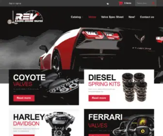 Revvalves.com(Racing Engine Valves) Screenshot