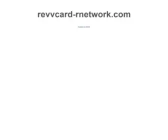 RevvCard-Rnetwork.com(RevvCard) Screenshot