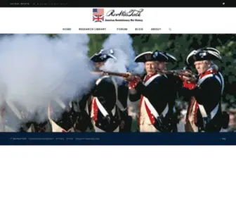 RevWartalk.com(Explore your love for history and thousands of articles about the American Revolution) Screenshot