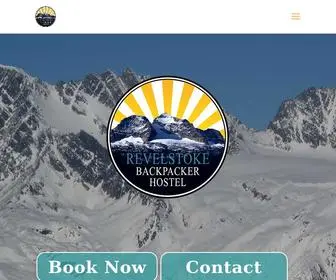 Revyhostel.com(Revelstoke Backpacker Hostel) Screenshot