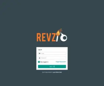 Revz.io(Log In) Screenshot