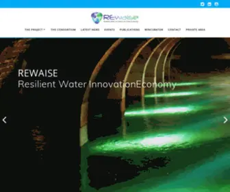 Rewaise.eu(Resilient Water InnovationEconomy) Screenshot