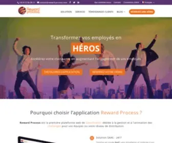 Reward-Process.com(Plateforme d'animation et gestion des challenges) Screenshot