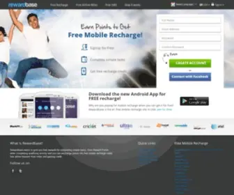 Rewardbase.com(Get rewarded for using your mobile) Screenshot