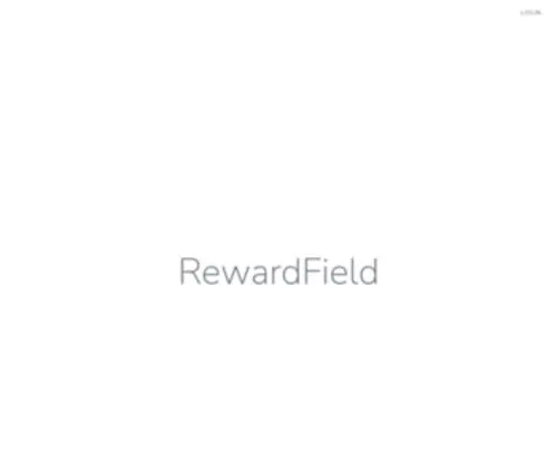 Rewardfield.com(RewardField) Screenshot