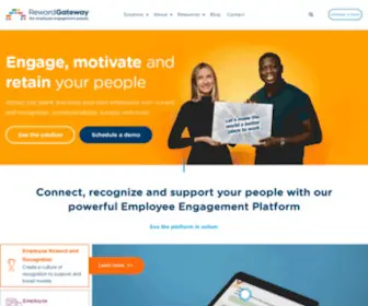 Rewardgateway.com(Employee Engagement Platform) Screenshot