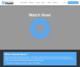 Rewardmusic.com(Reward Music) Screenshot