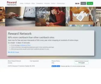 Rewardnetwork.se(Reward Network) Screenshot