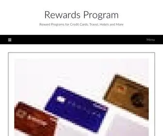 Rewardsprogram.net(Reward Programs for Credit Cards) Screenshot