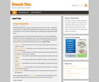 Rewardssites.com(The best rewards sites on the net) Screenshot