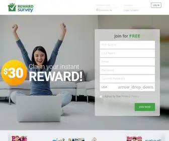 Rewardsurvey.com(Rewardsurvey) Screenshot